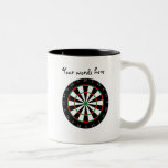 Dartboard background mugs