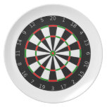 Dartboard background plates