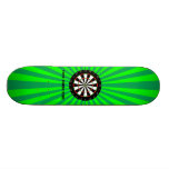 Dartboard background skateboards