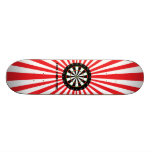 Dartboard background skateboards