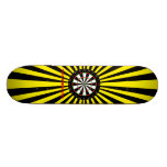 Dartboard background skateboards