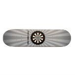 Dartboard background skateboards