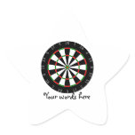 Dartboard background stickers
