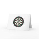 Dartboard & Darts: 3D Model: cards