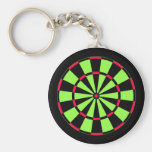 Dartboard Key Chain