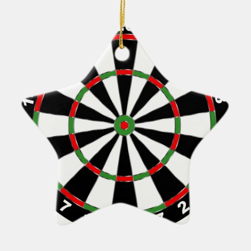dartboard.png christmas tree ornament