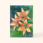 Darting Through Leaves watercolor greeting card cards