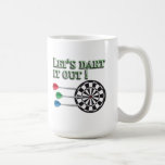 darts coffee mug