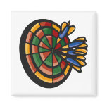 Darts/Dart Board Refrigerator Magnets