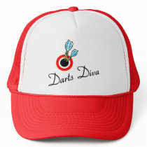 Darts Diva Trucker Hats