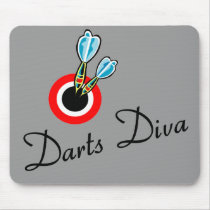 Darts Diva Mousepad