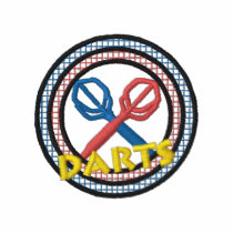 Darts embroidered shirts
