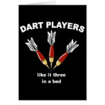 Darts Greeting Card