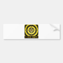 Darts iGuide Cork Bumper Sticker