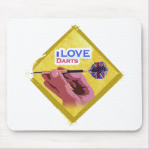 Darts iGuide Dart Mania Mouse Pads