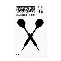 Darts Postage Stamps