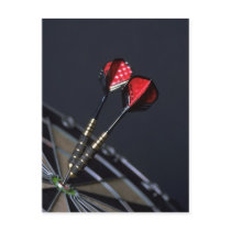 Darts Postcard