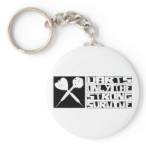 Darts Survive Keychains