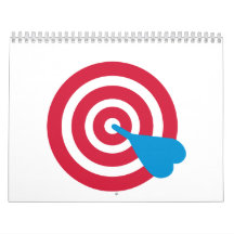 Darts target calendar