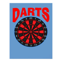 Darts Target Posters