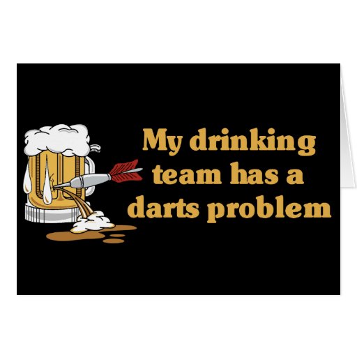 Darts Team Card