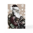 Darwin Atheist Christmas Card (Color)