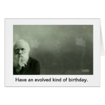 Darwin Birthday Card cards
