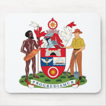 Darwin Coat of Arms Mousepad