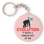 Darwin evolution keychain