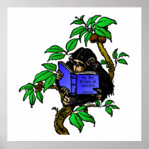 Darwin Fan Print