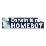 Darwin is my Homeboy bumper stickers