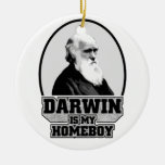 Darwin Is My Homeboy Christmas Tree Ornament