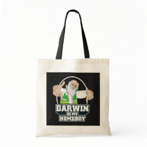 Darwin Is My Homeboy (Full Color) Canvas Bags