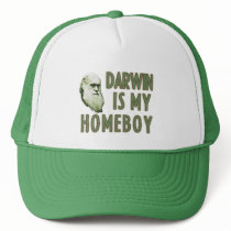 Darwin is my homeboy hats