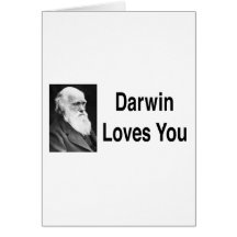 Darwin Loves You 2 Card