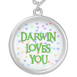 Darwin Loves You Custom Necklace