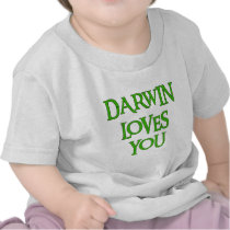 Darwin Loves You T-shirt