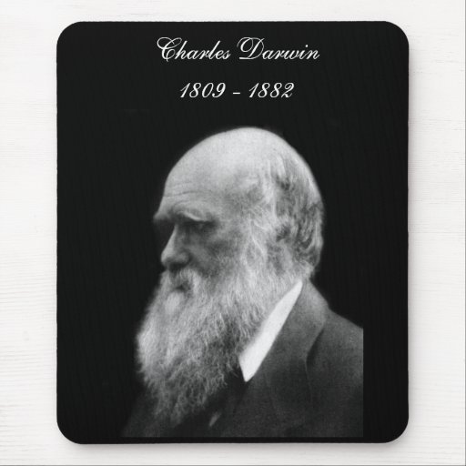 Darwin Portrait Mousepad