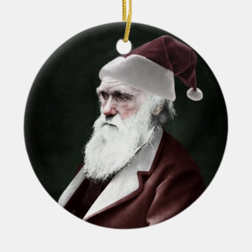 darwin santa claus double sided ceramic round christmas darwin santa claus double sided ceramic round christmas