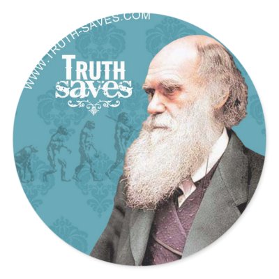 Darwin Sticker by TruthSaves