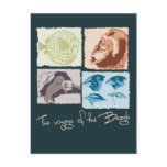Darwin, The Voyage of the Beagle postcards