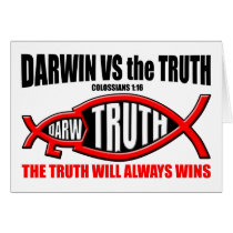 Darwin VS The Truth cards