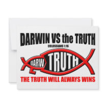 Darwin VS The Truth invitations by classicgodshop Darwin VS The Truth invitations