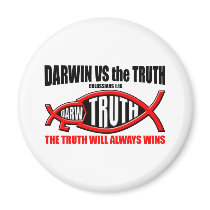 Darwin VS The Truth magnets