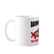 Darwin VS The Truth mugs