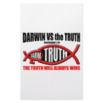 Darwin VS The Truth stationery
