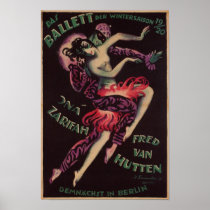 Das Ballett (The Ballet), Josef Fenneker Posters