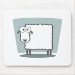 Das Schaf zum Quadrat Mouse Pad