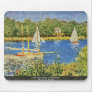 Das Seine Basin At Argenteuil By Claude Monet Mousepad
