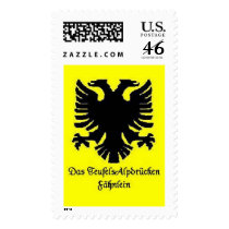 Das TeufelsAlpdrucken Fahnlein postage